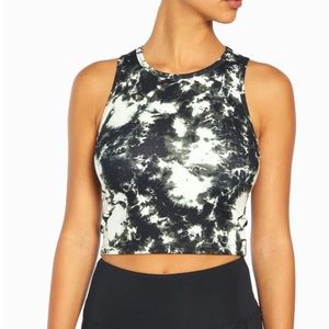 🌌 Balance Collection Cosmic Tie-Dye Mia Moisture Wicking Crop Tank 🌌